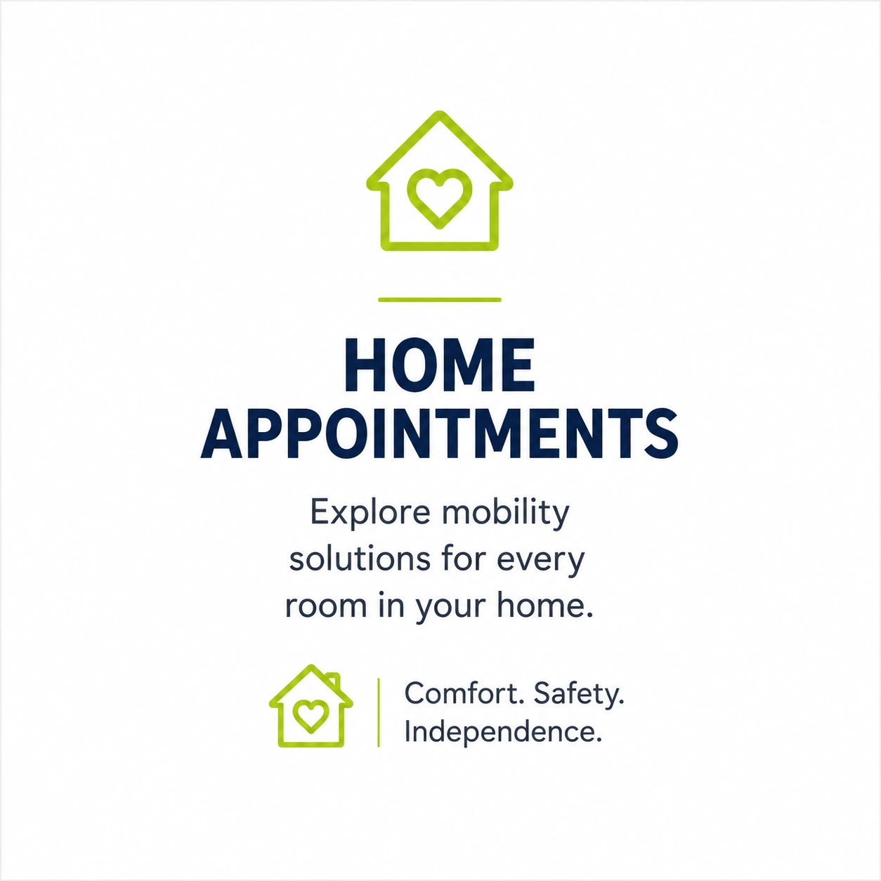 Book a home appointment