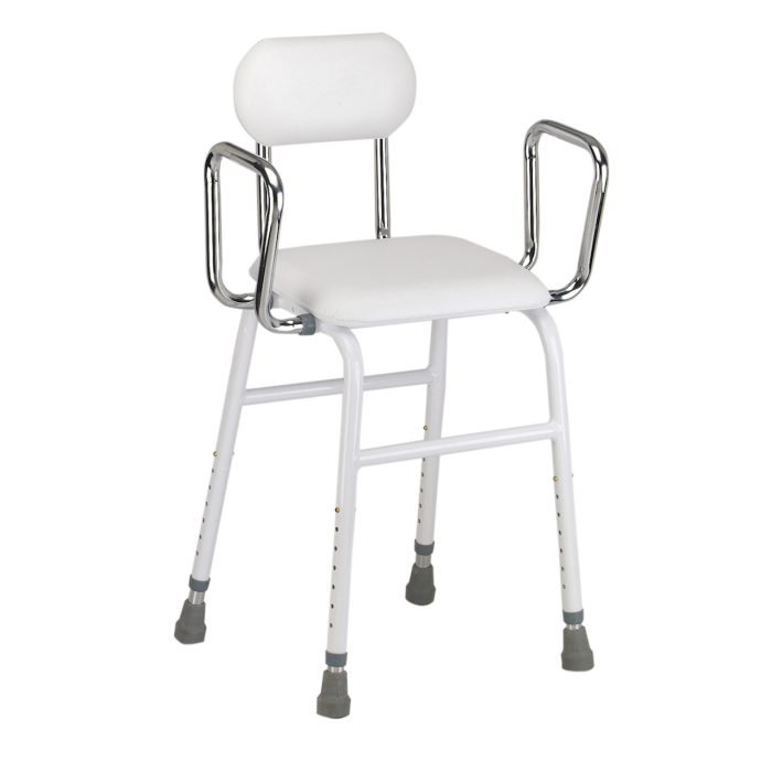 Multi Purpose Stool with Adjustable Arms