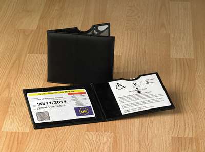Disability Blue Badge and Timer Wallet