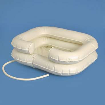 inflatable shampoo basin