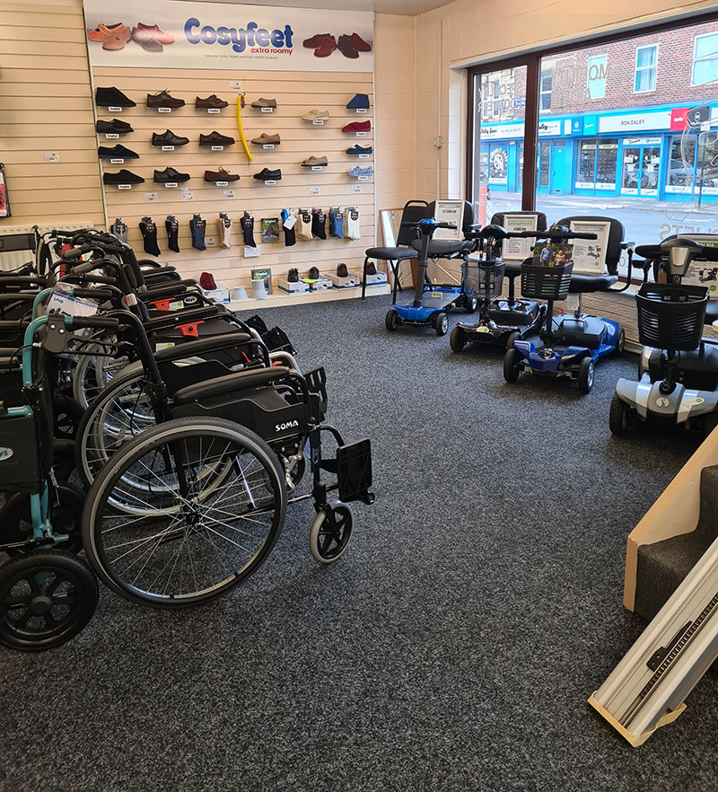 Wheelchair shop shop