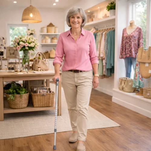 Aluminium Walking Stick