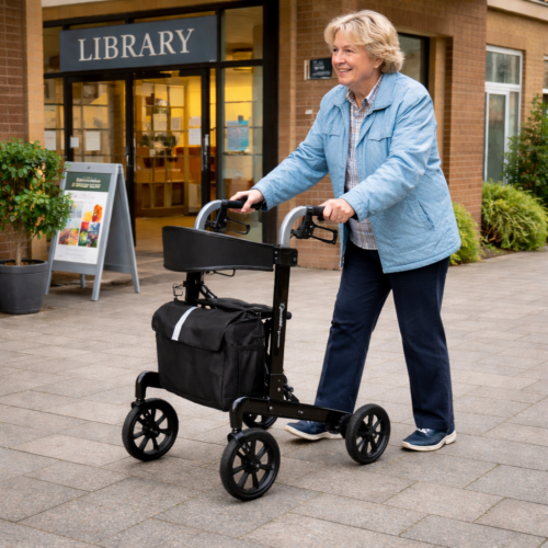 Elite Fold-Down Rollator