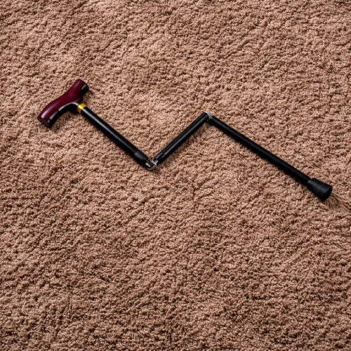 Economy Folding Coloured Walking Sticks