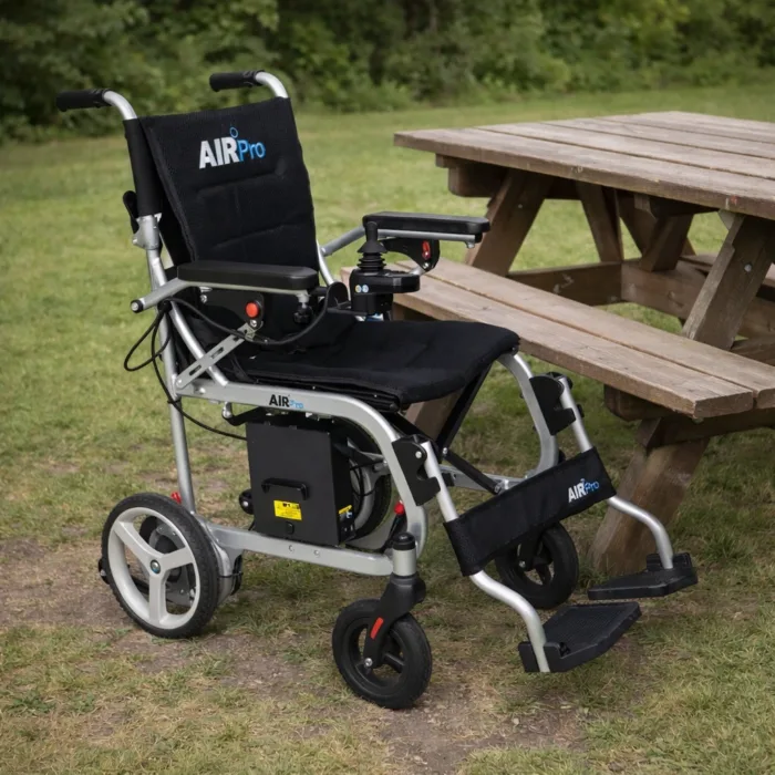 Air Pro Powered Wheelchair: Lightweight and Foldable | Parkgate Mobility