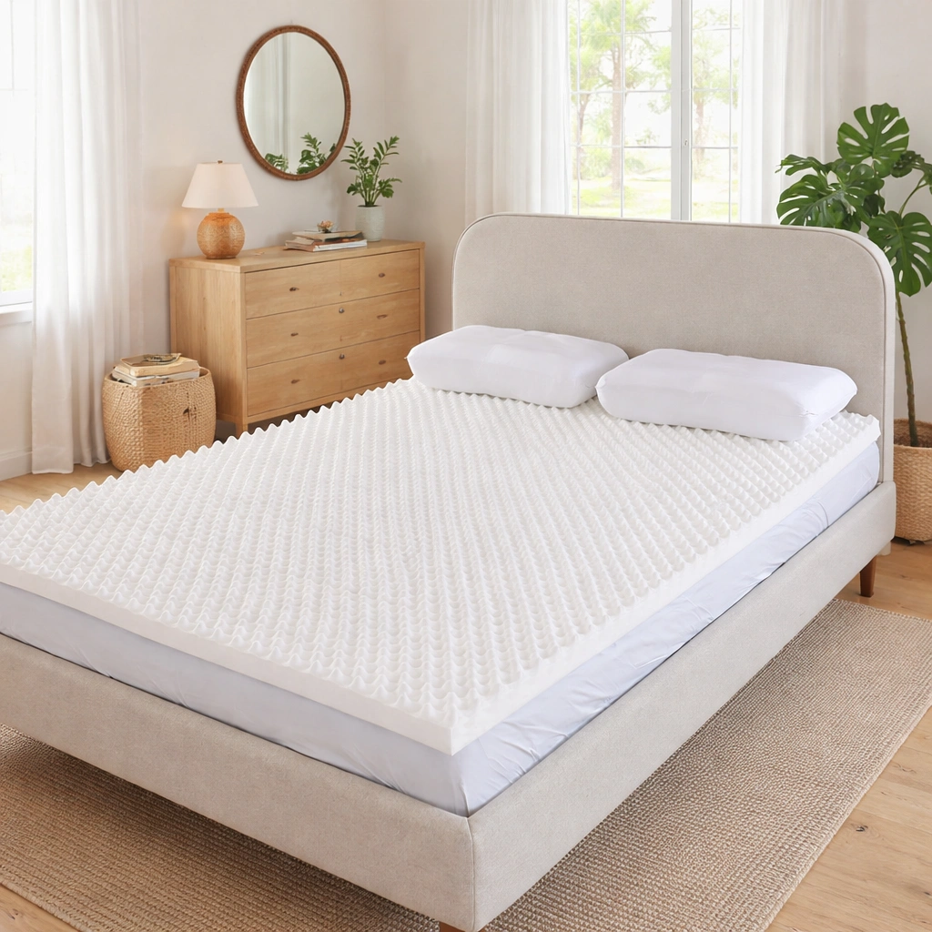 Ripple Mattress Cover (Double)