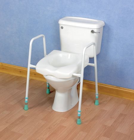 Cosby Height Adjustable Toilet Frame