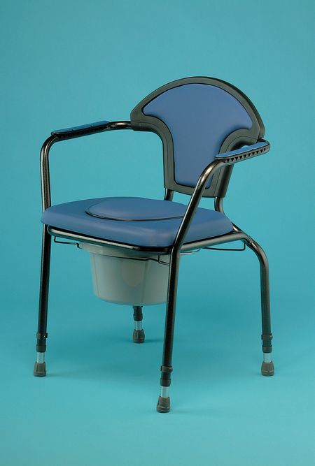 Padded Adjustable Commode